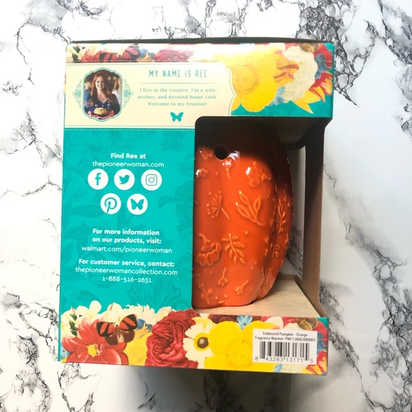 Pioneer Woman Electric Pumpkin Wax Warmer NEW - Picture 5 of 6